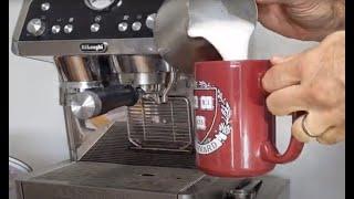 Delonghi La Specialista Espresso Machine -- my daily morning coffee routine.