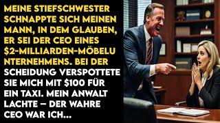 Meine Stiefschwester stahl meinen Mann, doch der CEO des $2-Milliarden-Unternehmens war ich!