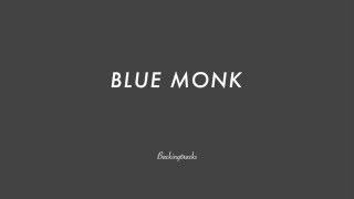 BLUE MONK chord progression - Jazz Backing Track Play Along