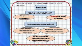 Математика  Урок 8  Числовые и буквенные выражения и их значения 1