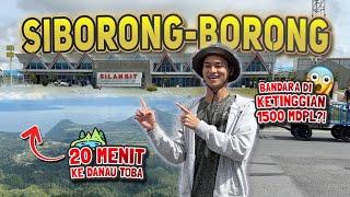 KEREN BANGET Danau TOBA punya BANDARA sendiri⁉️ Inilah Bentuk Bandara Silangit di Siborong-borong⁉️