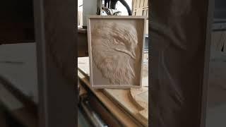 3d Cnc Router Engraving #cnc #woodworking #engraving #3d