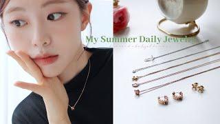 (SUB) My summer jewelry collection / Korean accessories