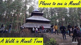 Tourist Local Places to See in Manali Sightseeing in One Day. Information & Walk by Old & New Manali