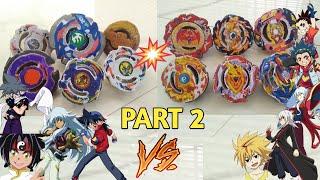 Beyblade burst Vs original series beyblade part 2 / homemade beyblade fight / beyblade fight /