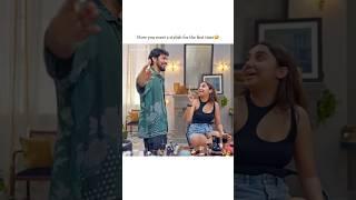 How you meet a stylish for the first time ￼ #mostlysane #prajaktakoli #stylish