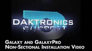 Daktronics: Galaxy AF-Series and GalaxyPro Non-Sectional Display Installation