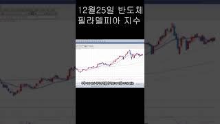 12월25일 필라델피아 반도체 지수  #shorts #shortvideo #short #shortsvideo #shortsviral