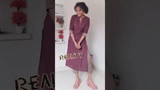 Expectation Vs Reality|| Affordable Kurta set from Myntra under 1000/-