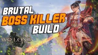 DESTROY BOSSES IN SECONDS | Best Heavenly Dragon Difficulty Build | Wo Long Fallen Dynasty