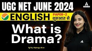 What is Drama ? By Aishwarya Puri | UGC NET English Literature Classes 2024