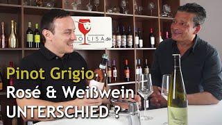 Pinot Grigio Weißwein und Roséwein – wo ist der Unterschied?