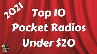 Top 10 Pocket Radios Under $20 | 2021 Edition