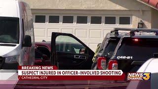 Officer shoots, injures suspect in Cathedral City neighborhood