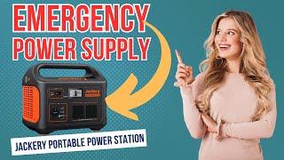 Emergency Power Backup - The Jackery Portable Power Station