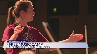 Alexandria City Public Schools holds free music camp