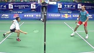 Nguyen T.M. v J.O.Jorgensen |MS-QF| Wang Lao Ji BWF World Champ. 2013