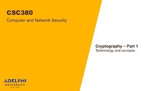 Cryptography -  Part 1