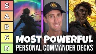 Mitch's Most Powerful Commander Decks | Commander Tier List | Personal Collection | MTG