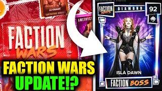 *NEW FACTION WAR BOSS CARDS* WWE 2K24 MyFACTION Faction War Update Coming SOON!