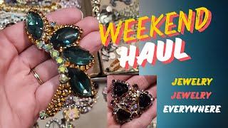 Weekend Haul & Vintage Jewelry Characteristics