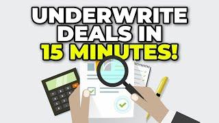 FREE 15-Minute Underwriting Tool for your Multifamily Deals!