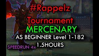 Rappelz Mercenary Speedrun: Lv 1-182 Fast Level Guide! 