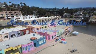 Santa Cruz & Capitola, CA by drone