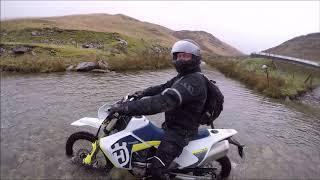 Riding Trails in Elan Valley, England / KTM 300 HQV 701LR