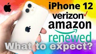 Amazon Renewed Verizon iPhone 12 Acceptable condition What to expect?