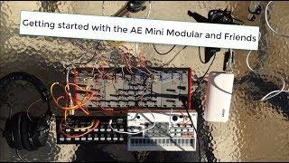 AE Mini Modular 03 - How to connect Korg SQ1 and Volca Sample