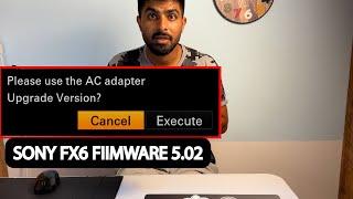 How to Update Firmware on Sony FX6 Camera| Sony Camera Firmware Update Tutorial