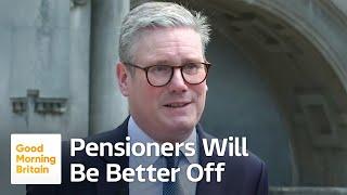 Keir Starmer Says Pensioners Will Be Better Off in the Long Term Under Labour