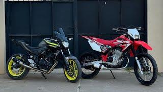 HONDA TORNADO 293 VS YAMAHA MT03 CON ESCAPE PAOLUCCI 