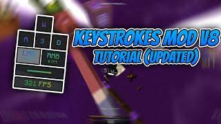 [old] Keystrokes Mod Tutorial for Minecraft 1.8.9