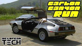 DeLoreanTech's Carbon Canyon Run - Year 1 - Event recap, Cool Drone & Streaming Dashcam Footage!