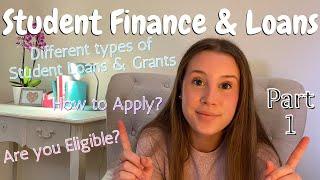 STUDENT LOANS & GRANTS EXPLAINED | BEST LOAN for you, ELIGIBILITY & HOW to APPLY STEP by STEP GUIDE