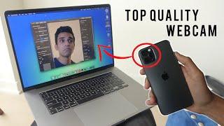 The Best Way To Use Your iPhone as a Pro Webcam!