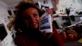 Ajax Spray n' Wipe - TV Ad - Australia 1996