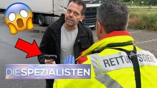 "Ich knall' dich über den Haufen!"  Rettungskräfte in Lebensgefahr  | Die Spezialisten | SAT.1