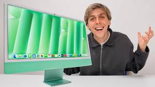 New iMac M4 Unboxing + Setup ️‼️ (FINALLY) 