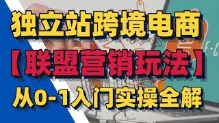 独立站跨境电商Affiliate Marketing联盟营销0-1入门