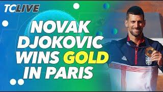 Novak Djokovic Defeats Carlos Alcaraz To Win Gold At The Paris Olympics | Tennis Channel Live