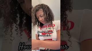 How to curl your Burmese hair #burmesehair #flipover #hair #hairstyle #quickweave #shorts ￼