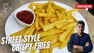 French Fries At Home | Crispy Alo Fries | Street Snacks French Fries | آلو کی چپس