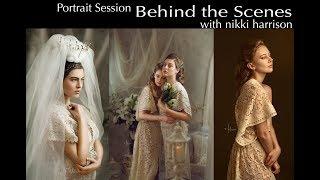 Behind the Scenes Studio Portrait Session