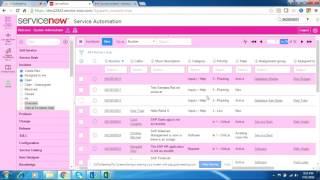 ServiceNow Online Training Demo Video