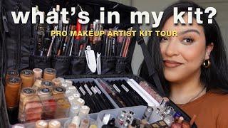 What's in my Pro Makeup Artist Kit? | Bridal Makeup Kit Tour | *DETAILED WITH PRODUCT LISTS* 2022