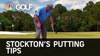 Stockton's Putting Tips - Golf Channel Academy | Golf Channel