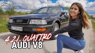  V8 from the 90's | Audi V8 D11 | 4.2l Quattro | Lisa Yasmin